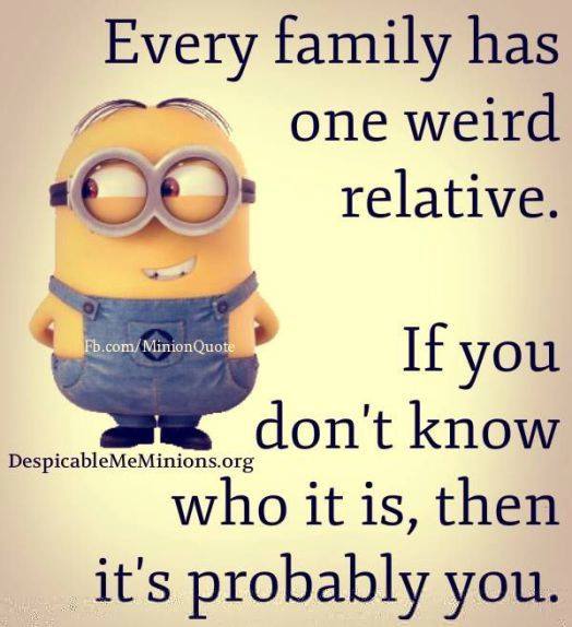 EVERY FAMILY HAS ONE WEIRD RELATIVE, IF YOU DONT KNOW WHO I ...