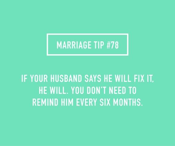 marriage tip of the day